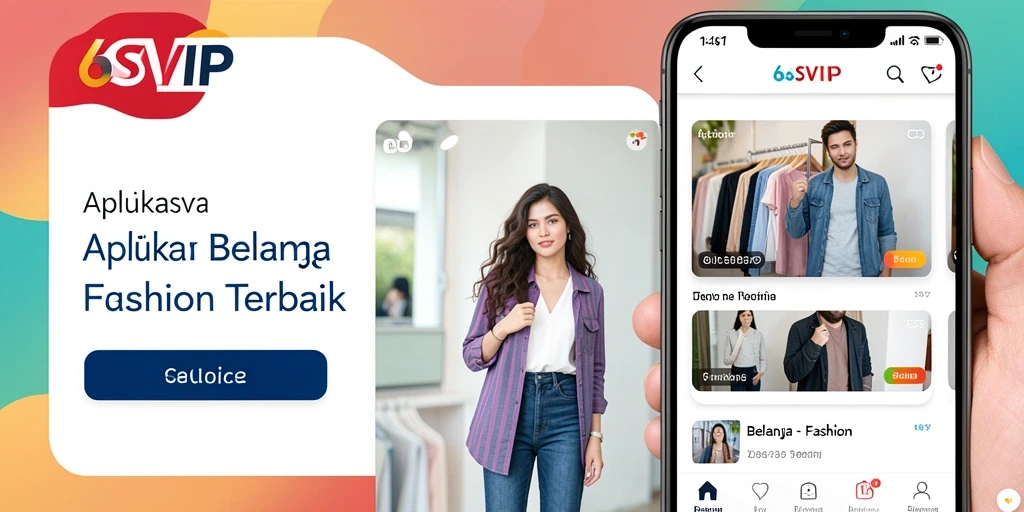 Tampilan antarmuka aplikasi 6SVIP yang menarik dan fungsional.