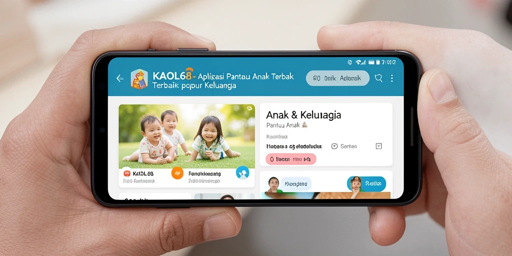 Tampilan antarmuka KAOL68 yang intuitif dan user-friendly.